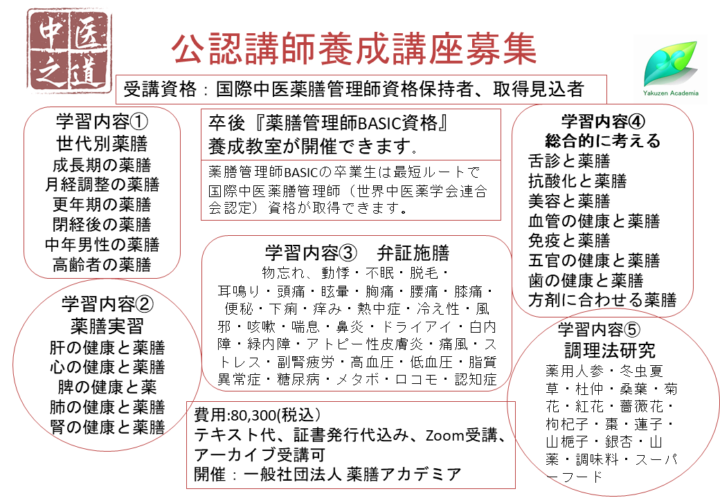 公認講師養成講座（2025）